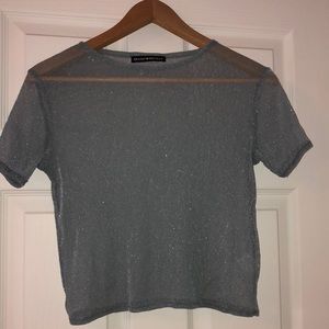 Brandy Melville Sparkly T Shirt